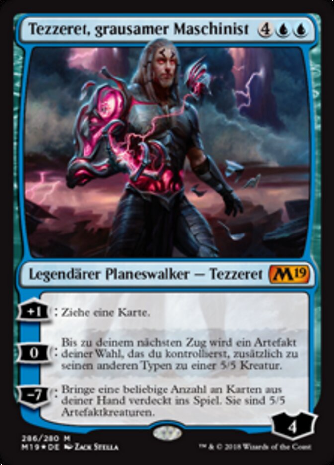 Tezzeret, grausamer Maschinist