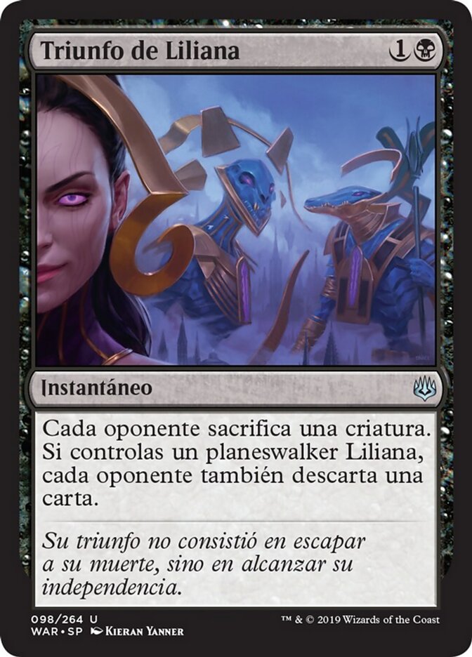 Triunfo de Liliana