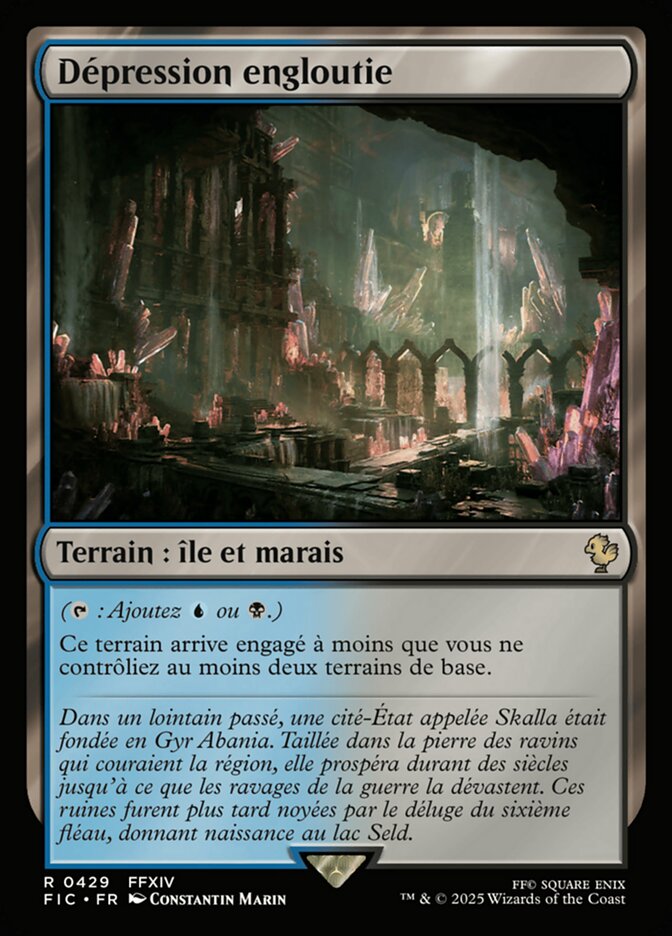 Dépression engloutie