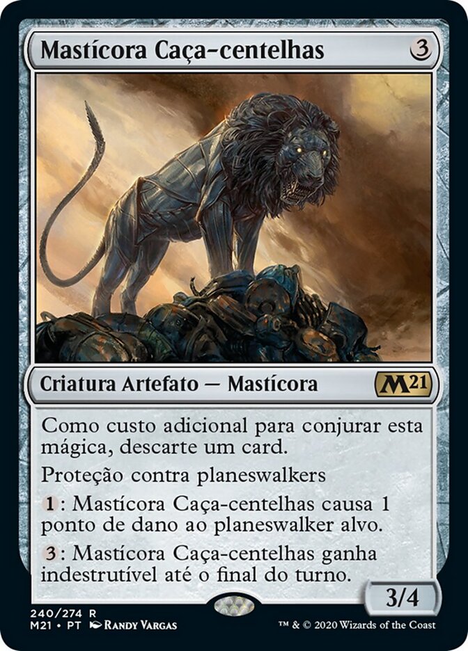 Mastícora Caça-centelhas