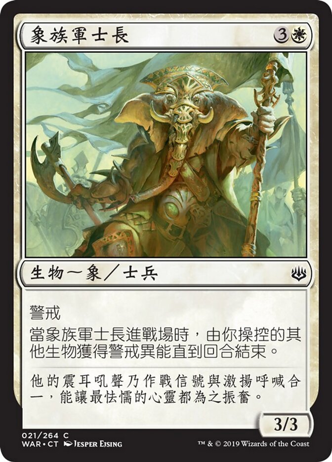 象族軍士長