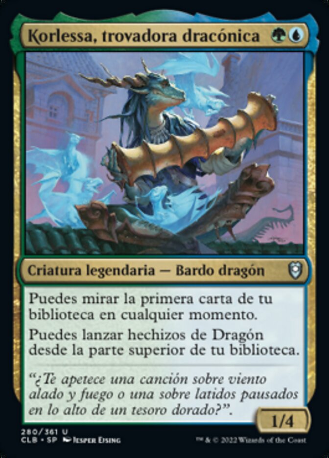 Korlessa, trovadora dracónica