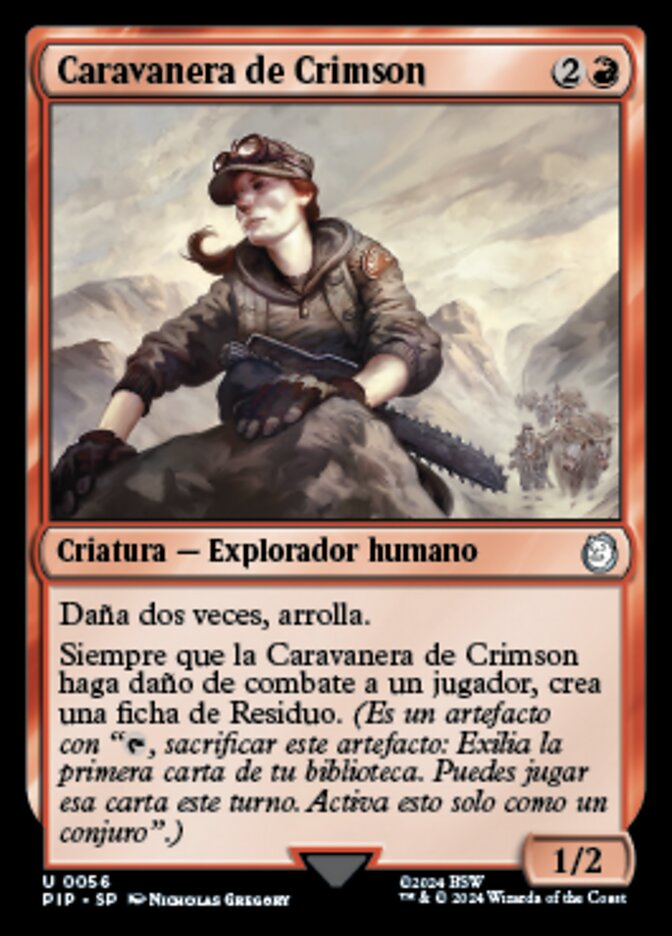Caravanera de Crimson