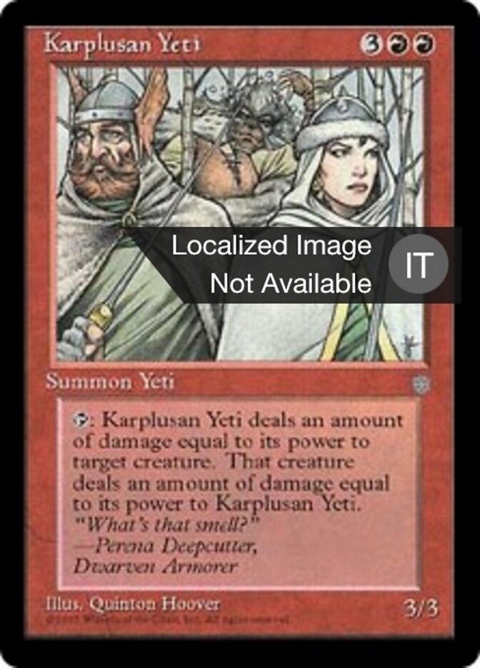 Yeti di Karplus