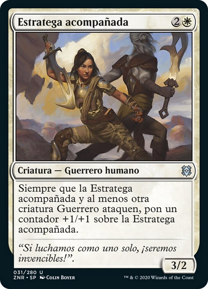 Estratega acompañada