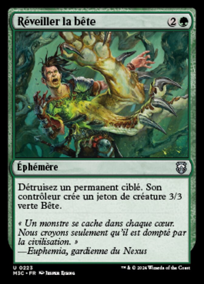 Réveiller la bête