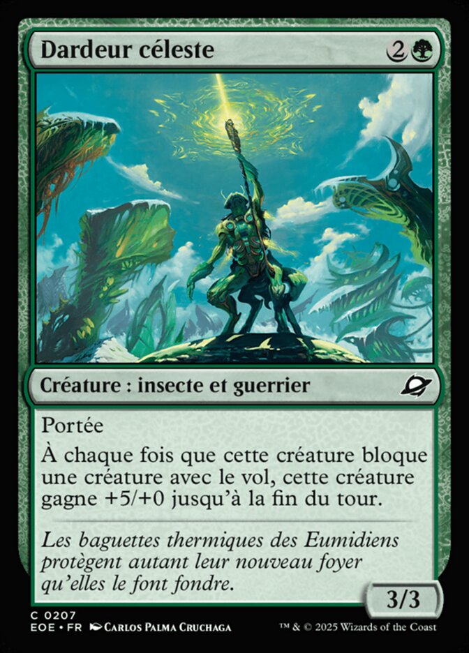 Dardeur céleste