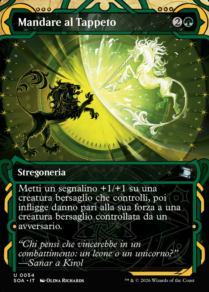 Mandare al Tappeto