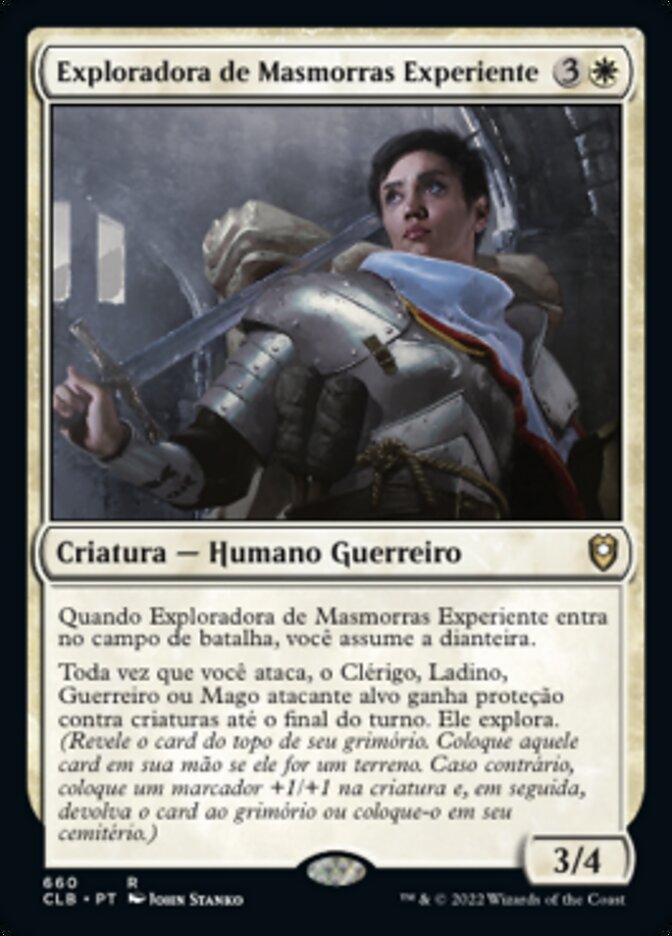 Exploradora de Masmorras Experiente