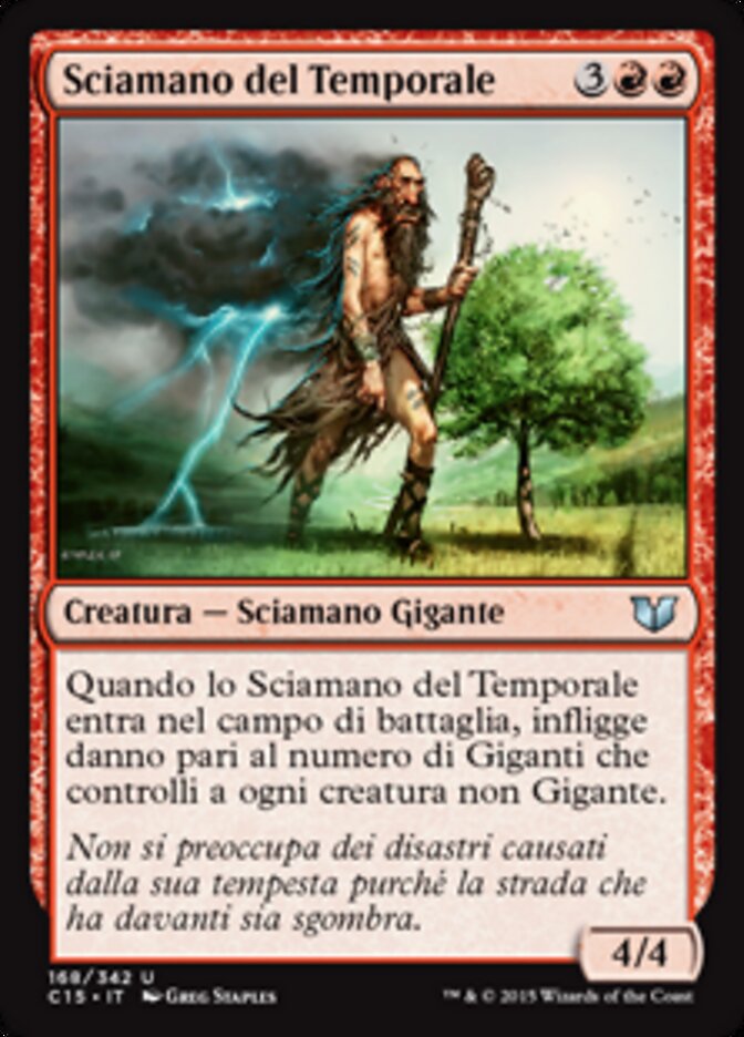 Sciamano del Temporale