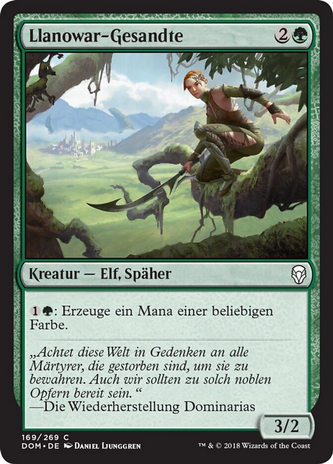 Llanowar-Gesandte