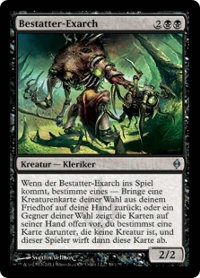 Bestatter-Exarch