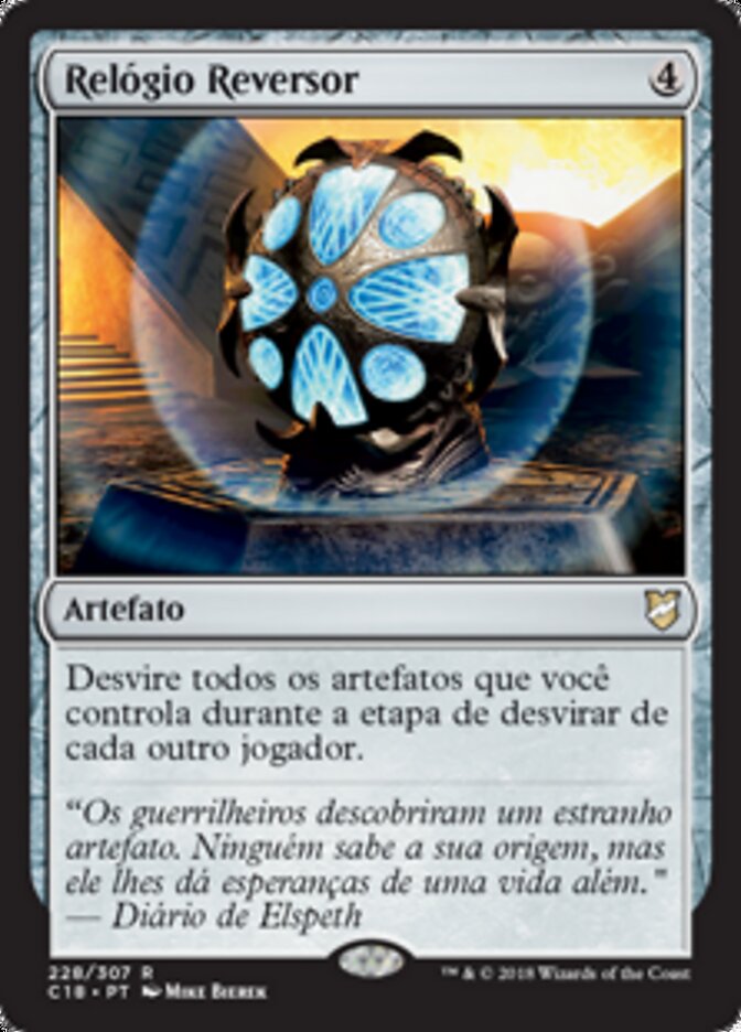 Relógio Reversor