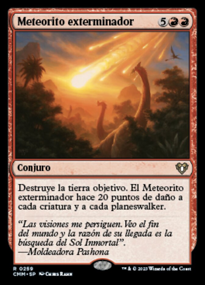 Meteorito exterminador