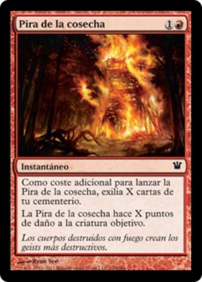 Pira de la cosecha