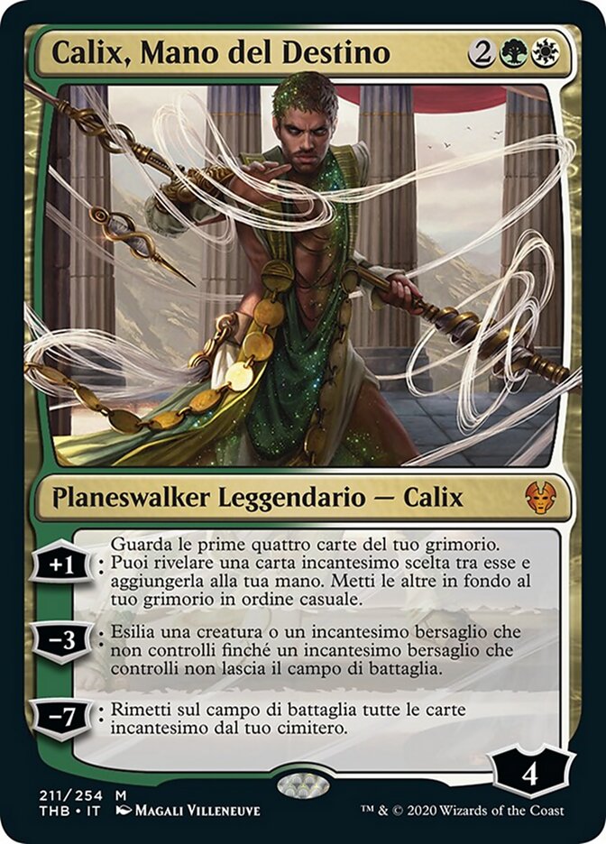 Calix, Mano del Destino