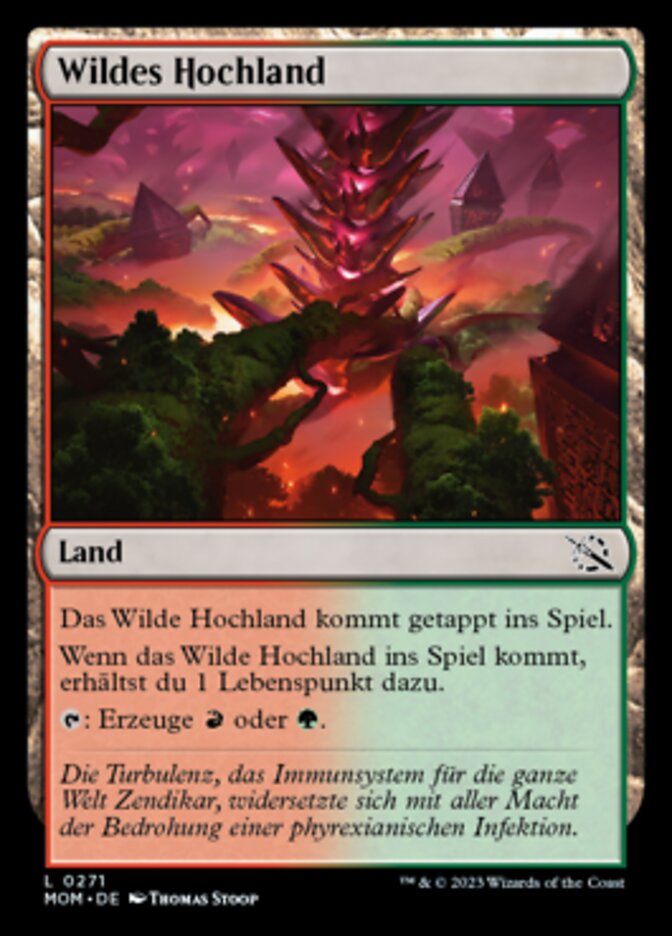 Wildes Hochland