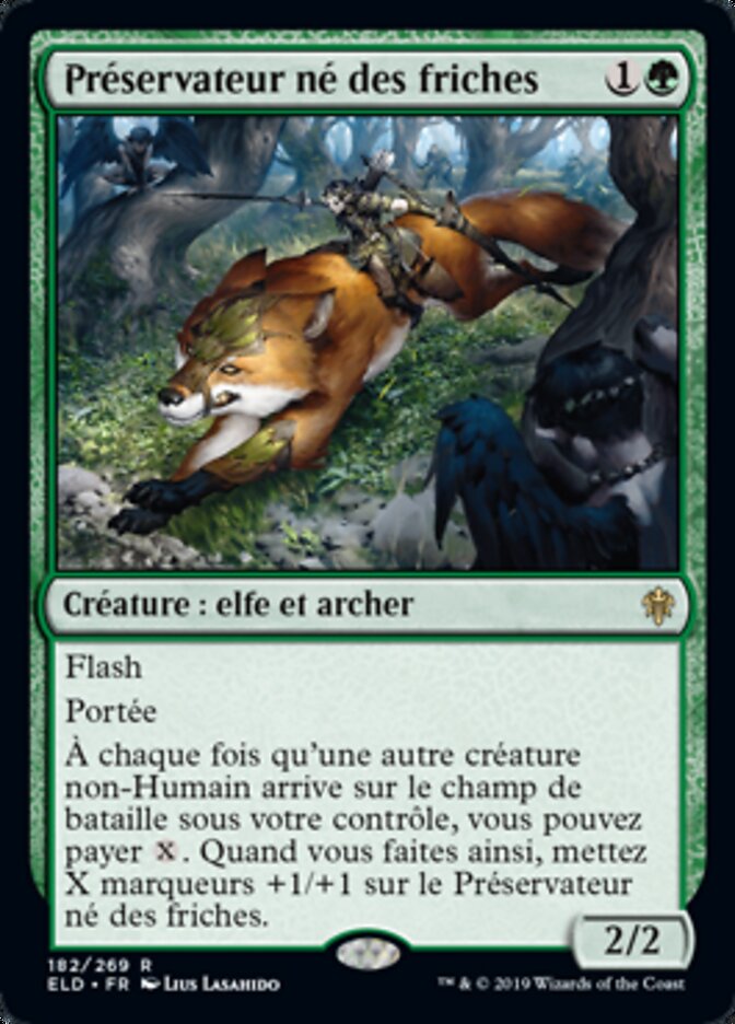Préservateur né des friches