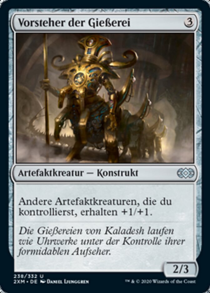 Vorsteher der Gießerei
