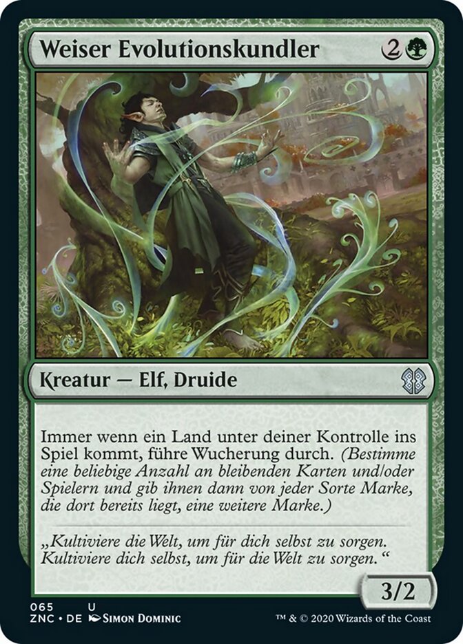 Weiser Evolutionskundler