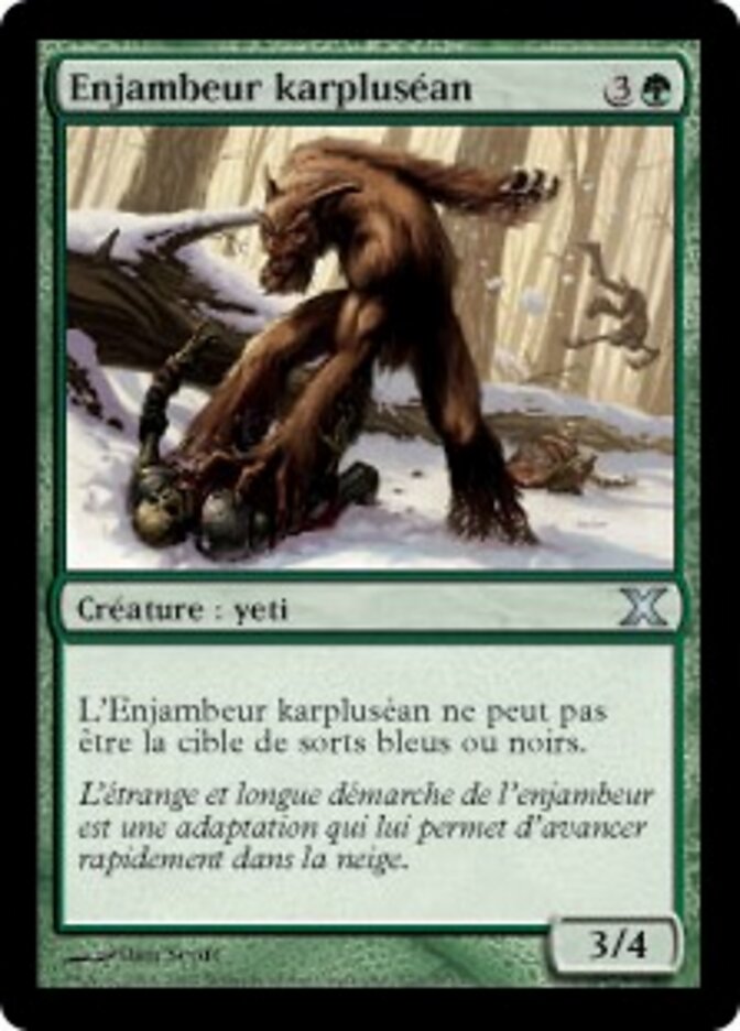 Enjambeur karpluséan