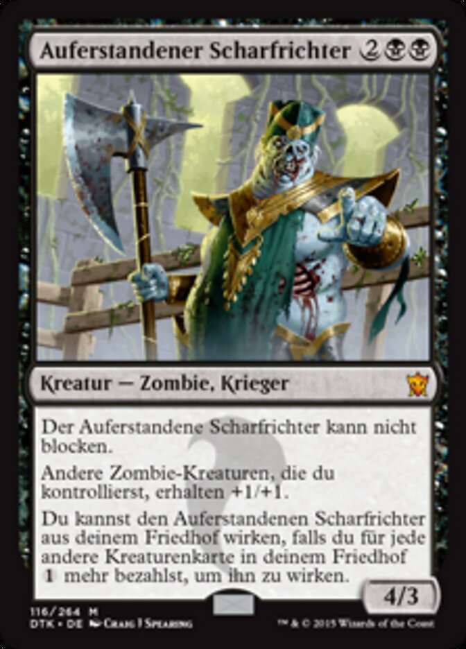 Auferstandener Scharfrichter