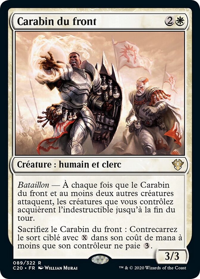 Carabin du front
