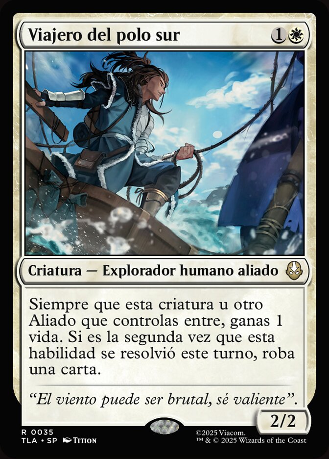 Viajero del polo sur