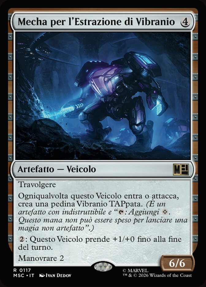 Mecha per l'Estrazione di Vibranio