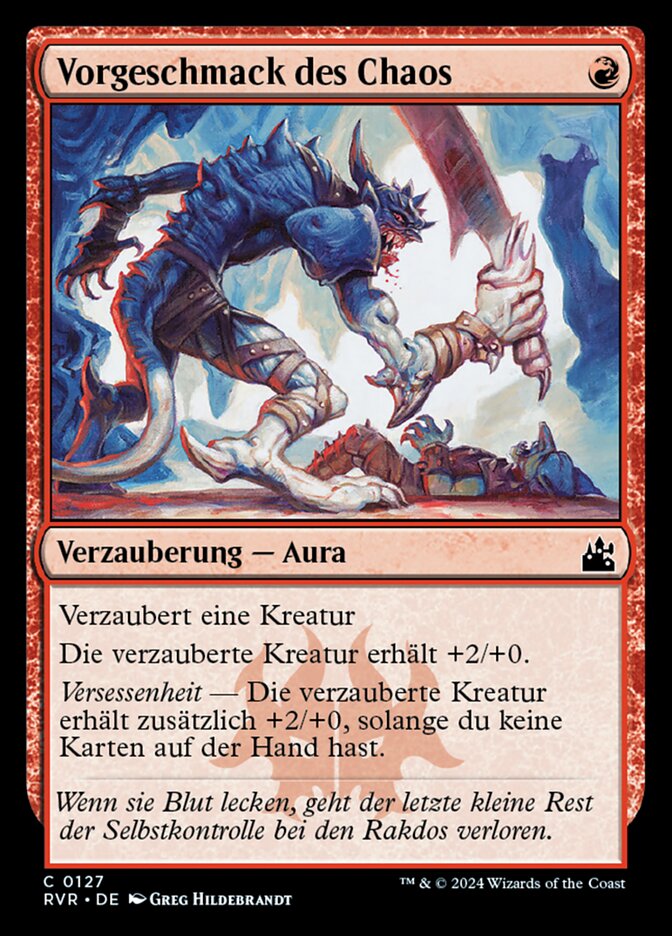 Vorgeschmack des Chaos