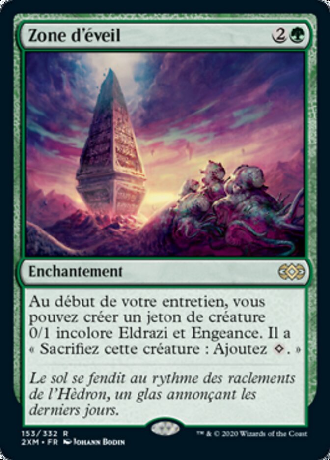 Zone d'éveil