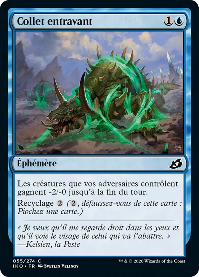 Collet entravant