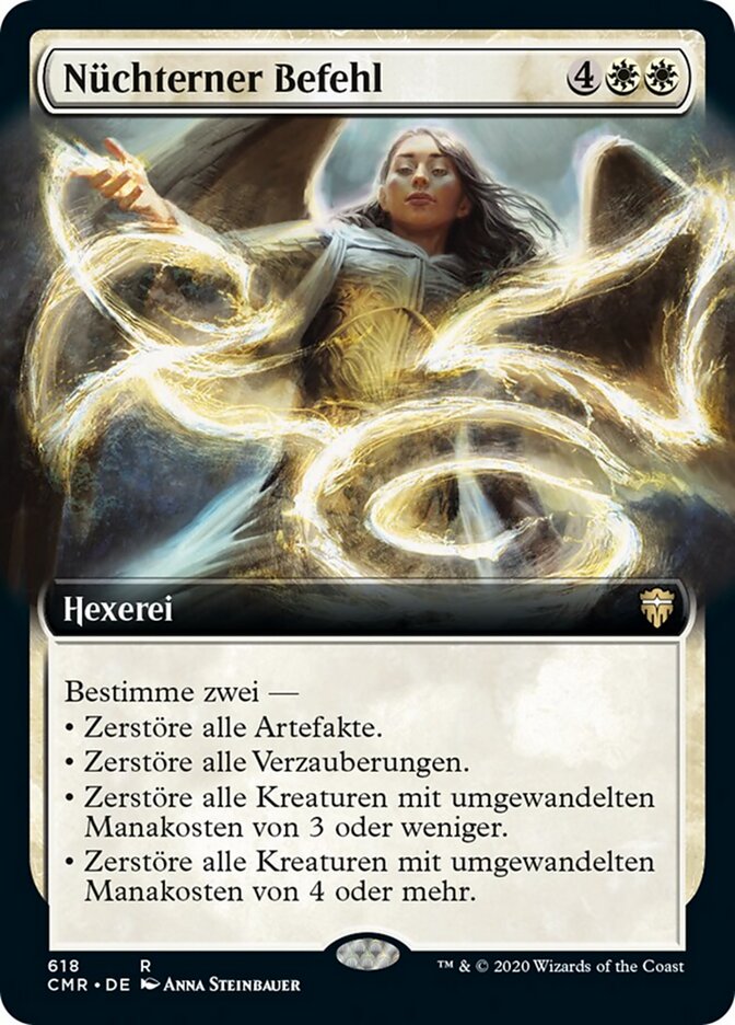 Nüchterner Befehl