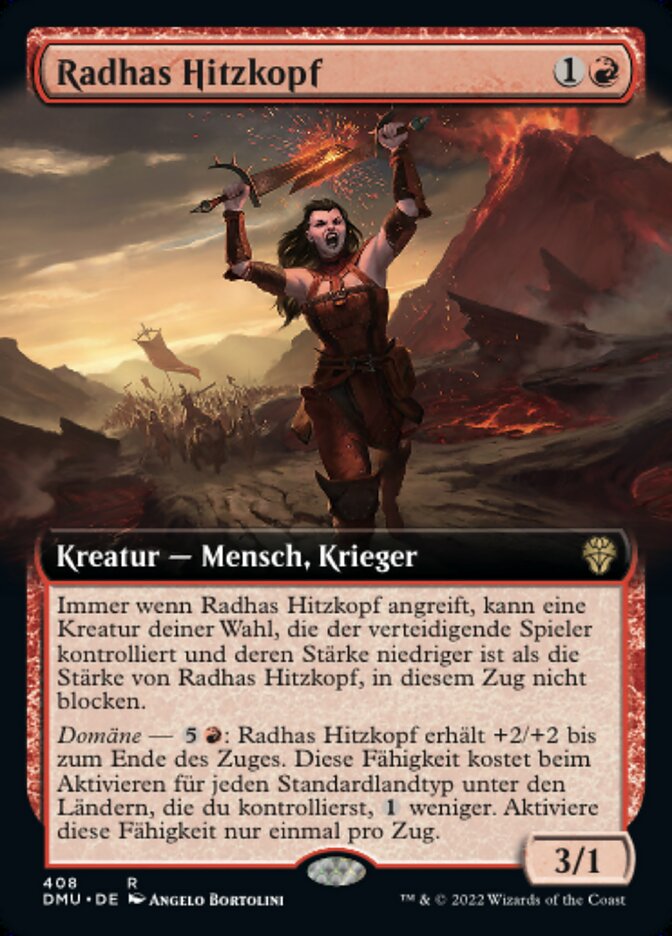Radhas Hitzkopf