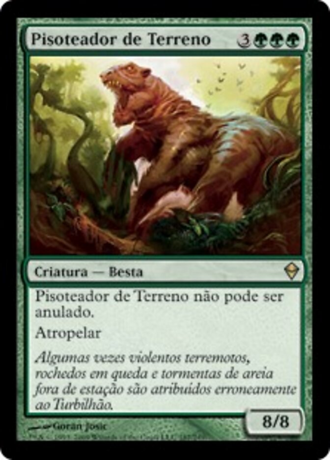 Pisoteador de Terreno