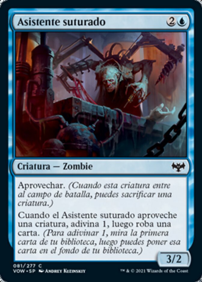 Asistente suturado