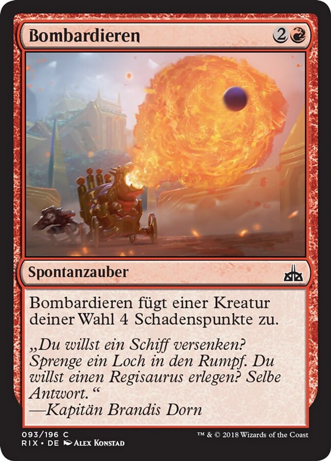 Bombardieren