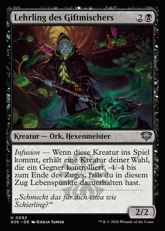 Lehrling des Giftmischers