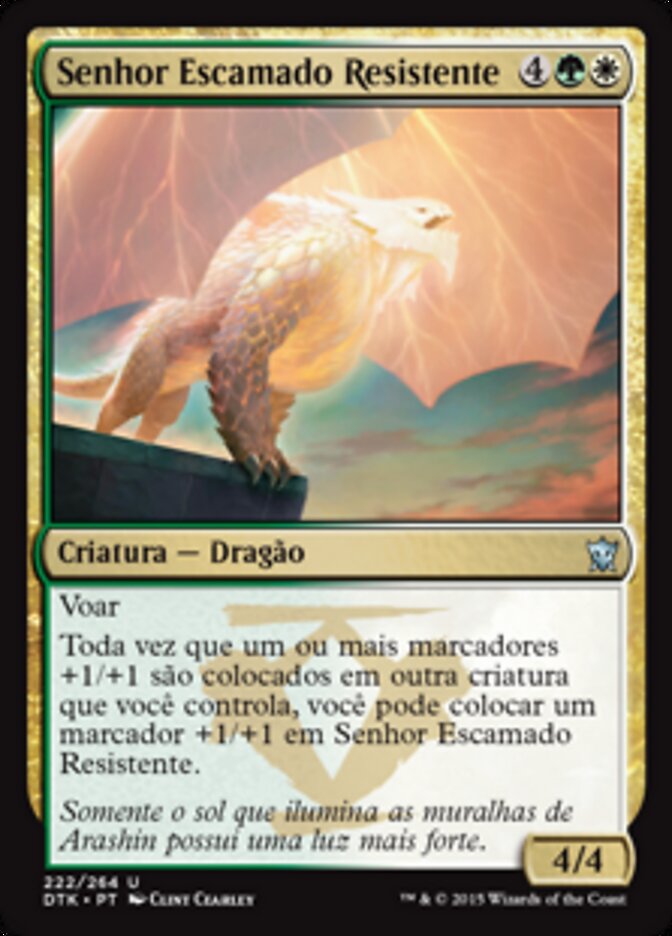 Senhor Escamado Resistente