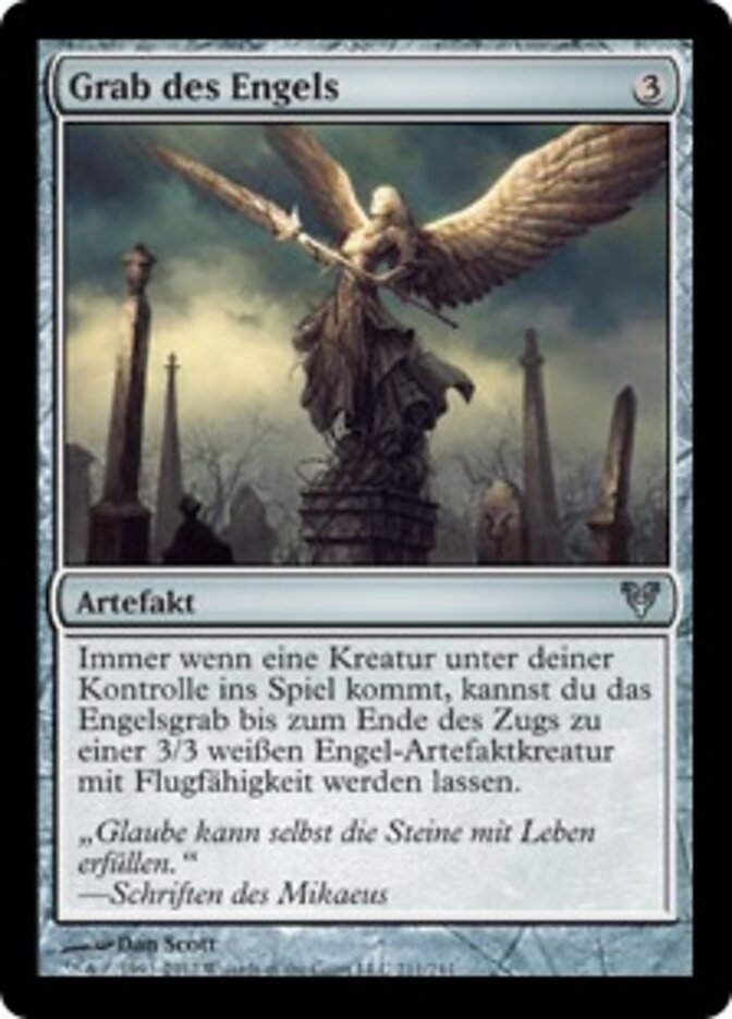 Grab des Engels