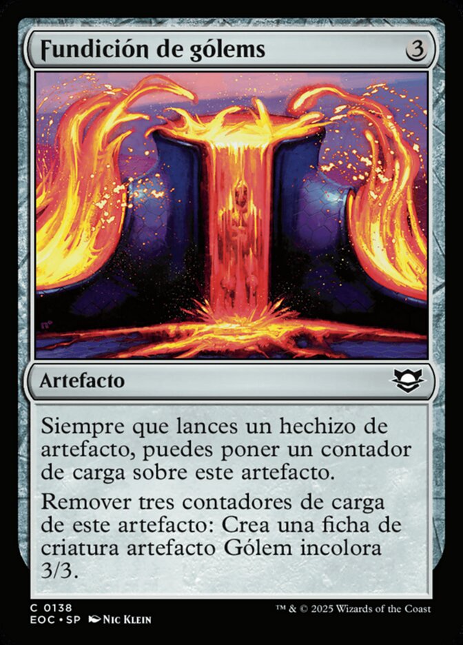 Fundición de gólems