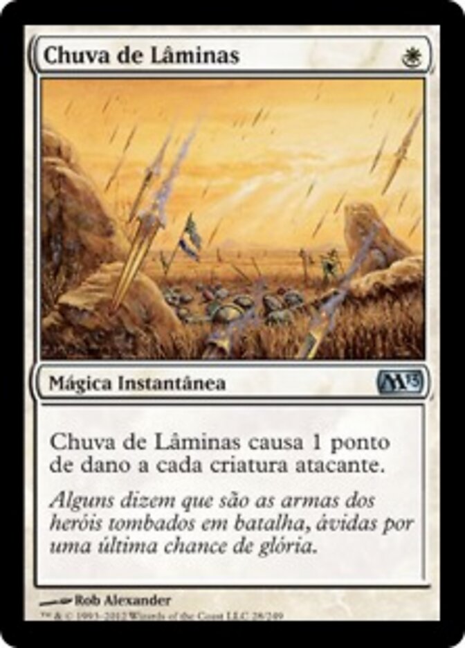 Chuva de Lâminas