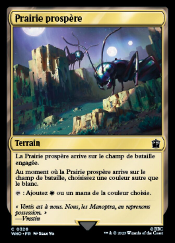 Prairie prospère