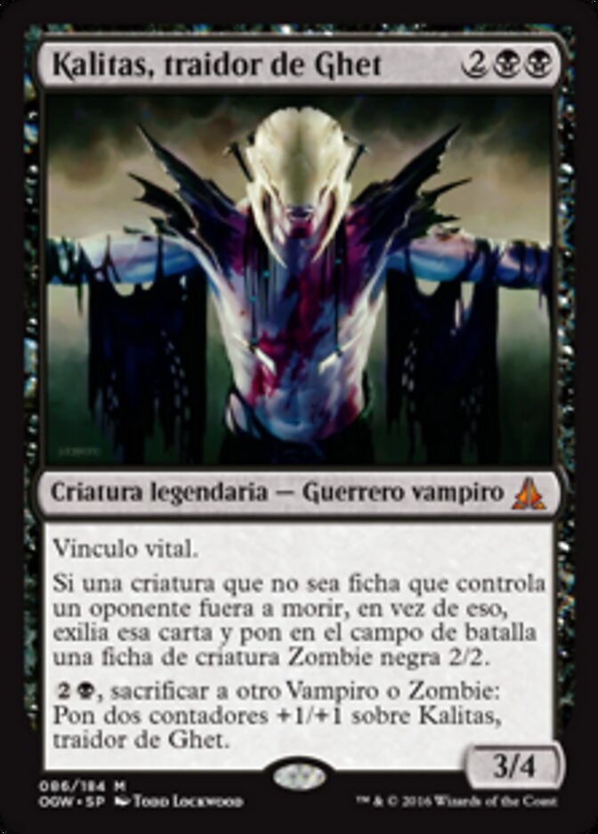 Kalitas, traidor de Ghet