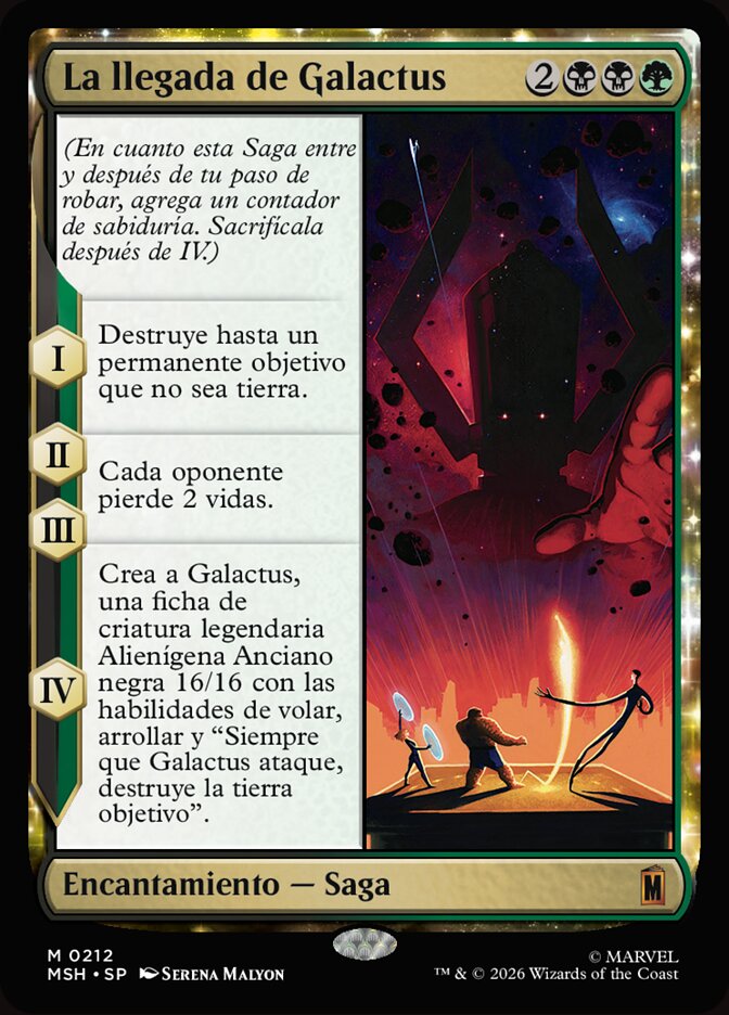 La llegada de Galactus
