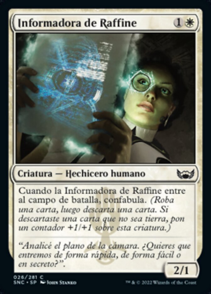 Informadora de Raffine