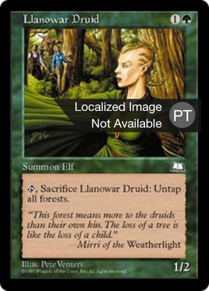 Druida de Llanowar