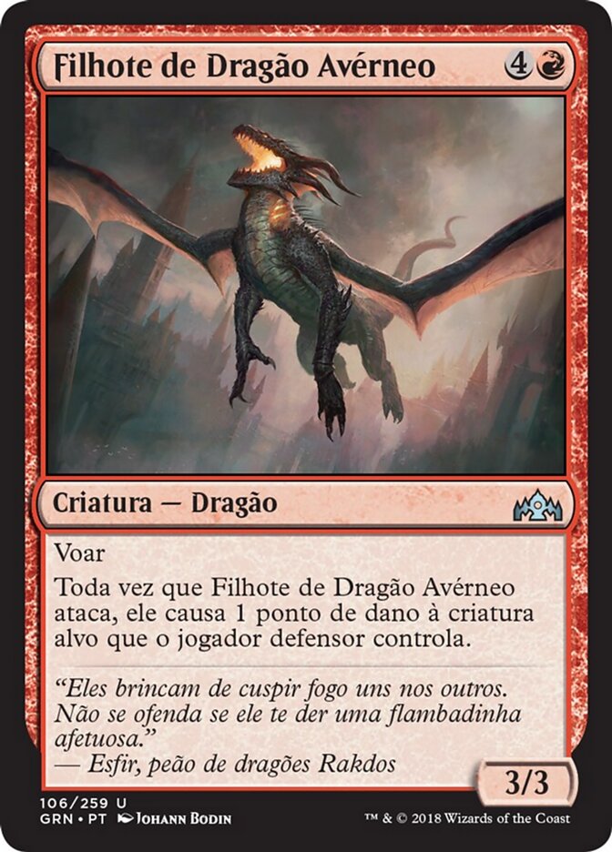 Filhote de Dragão Avérneo