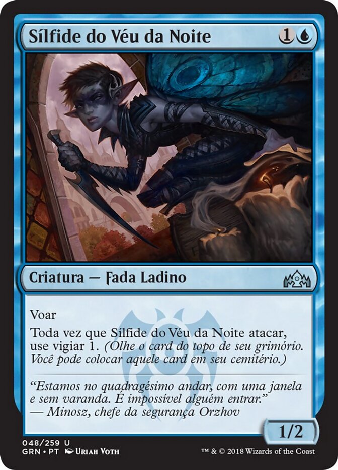 Sílfide do Véu da Noite