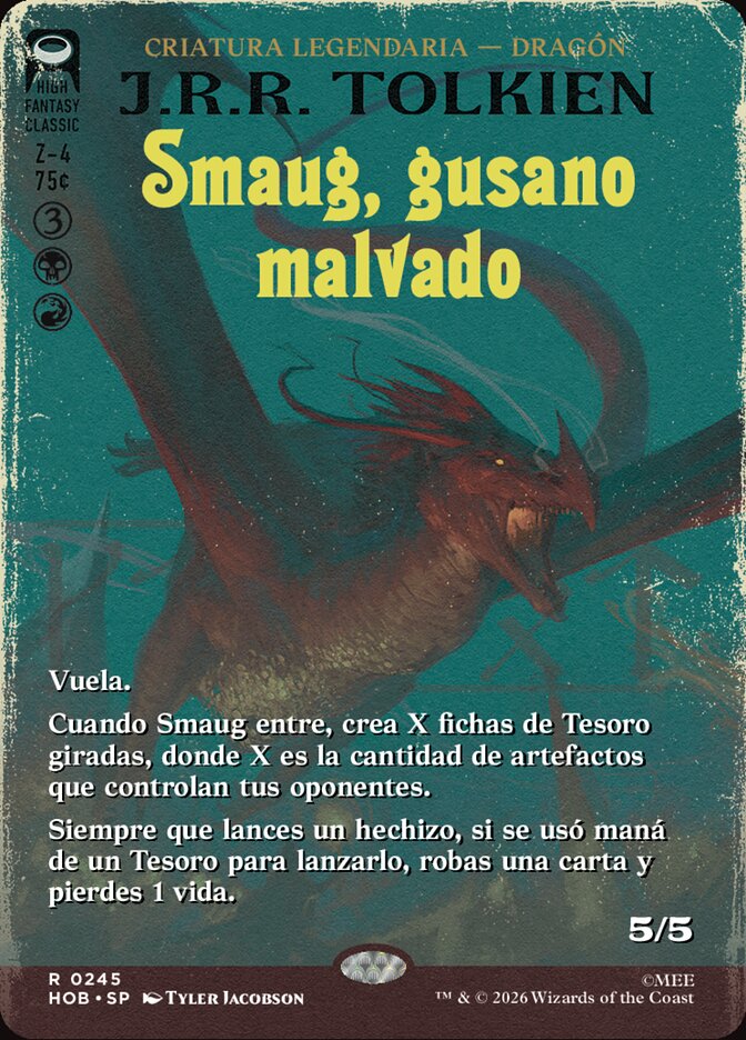 Smaug, gusano malvado